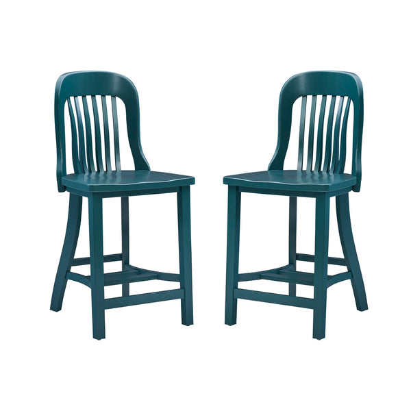 NORMAN GREEN COUNTER STOOL W WOOD SEAT AC109GRN02ASU - price per chair