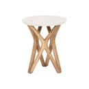 Marion White Accent Table