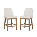 TORRES CRM UPHOLSTERED COUNTER STOOLS 239749CRM02ASU