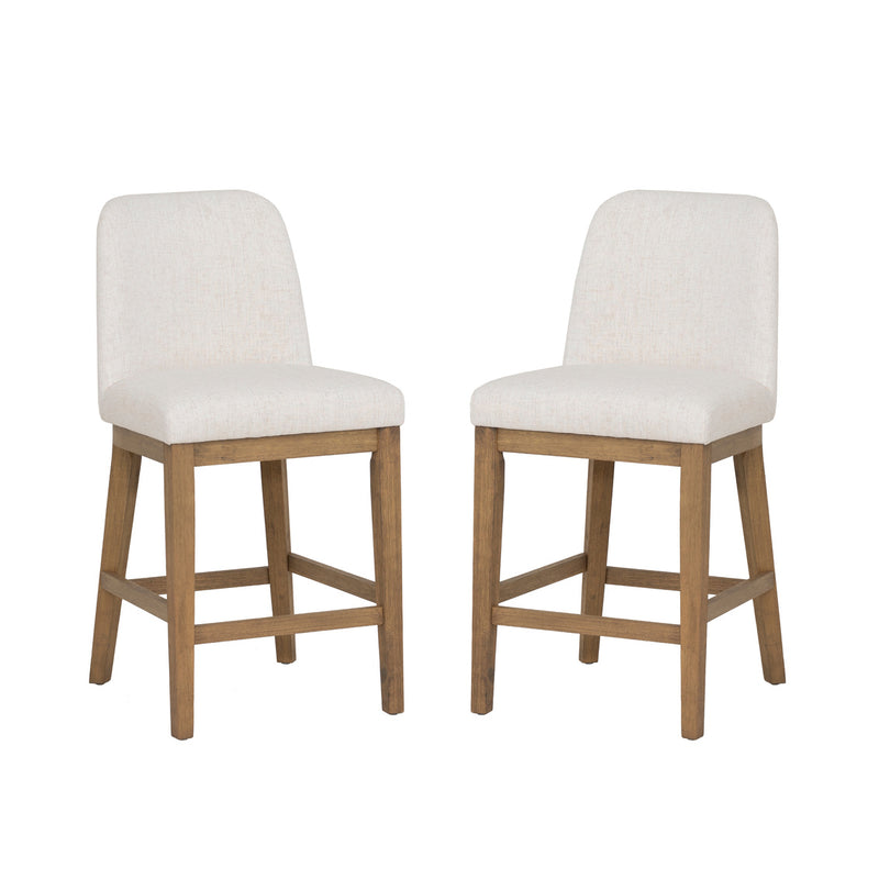 TORRES CRM UPHOLSTERED COUNTER STOOLS 239749CRM02ASU