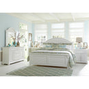  Liberty Furniture Industries Inc. Summer House I 607-BR-KPBDMCN 7 pc King Panel Bedroom Set IMAGE 1