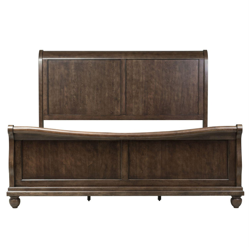  Liberty Furniture Industries Inc. Rustic Traditions Queen Sleigh Bed 589-BR-QSL IMAGE 8