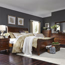  Liberty Furniture Industries Inc. Rustic Traditions Queen Sleigh Bed 589-BR-QSL IMAGE 9