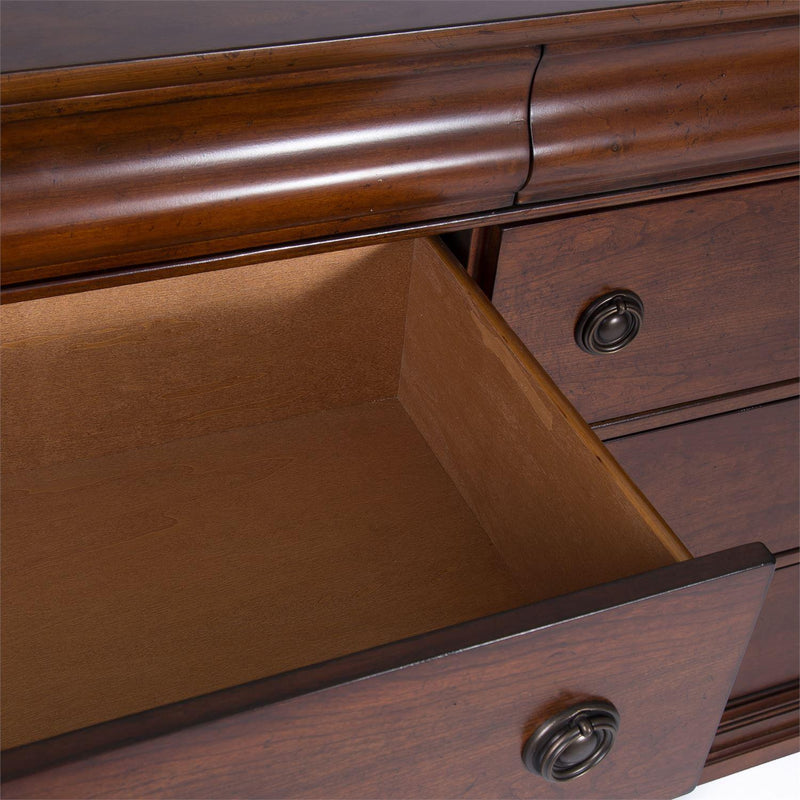  Liberty Furniture Industries Inc. Rustic Traditions 8-Drawer Dresser 589-BR31 IMAGE 7