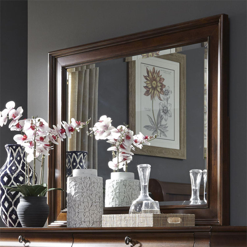  Liberty Furniture Industries Inc. Rustic Traditions Dresser Mirror 589-BR51 IMAGE 1