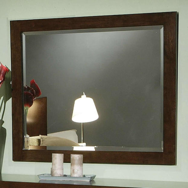 Coaster Furniture Jessica 200714 Dresser Mirror - Cappuccino IMAGE 1