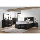 Coaster Furniture Briana 202701KE Wood Eastern King Storage Bookcase Bed - Black IMAGE 7