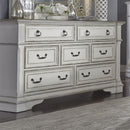  Liberty Furniture Industries Inc. Abbey Park 520-BR-QPBDMC 6 pc Queen Panel Bedroom Set IMAGE 4