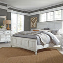  Liberty Furniture Industries Inc. Allyson Park 417-BR-QPBDM 5 pc Queen Panel Bedroom Set IMAGE 1