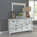  Liberty Furniture Industries Inc. Allyson Park 417-BR-QPBDMCN 7 pc Queen Panel Bedroom Set IMAGE 5