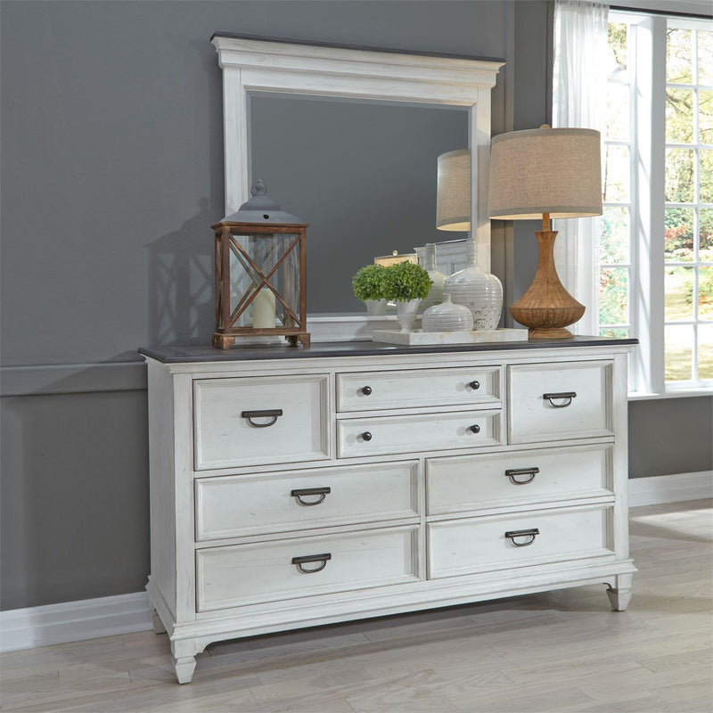  Liberty Furniture Industries Inc. Allyson Park 417-BR-QPBDMN 6 pc Queen Panel Bedroom Set IMAGE 5