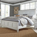  Liberty Furniture Industries Inc. Allyson Park 417-BR-KPBDM 5 pc King Panel Bedroom Set IMAGE 2
