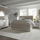  Liberty Furniture Industries Inc. Magnolia Manor 244-BR-QUSLDMN 6 pc Queen Upholstered Sleigh Bedroom Set IMAGE 1