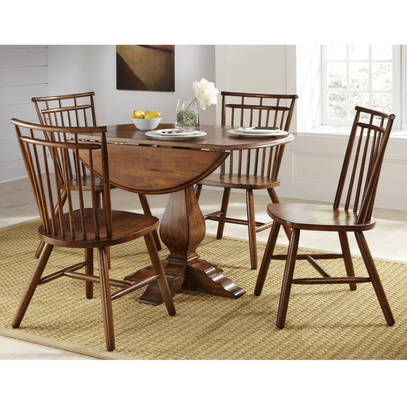  Liberty Furniture Industries Inc. Round Creations II Dining Table with Pedestal Base 38-T4242 IMAGE 2