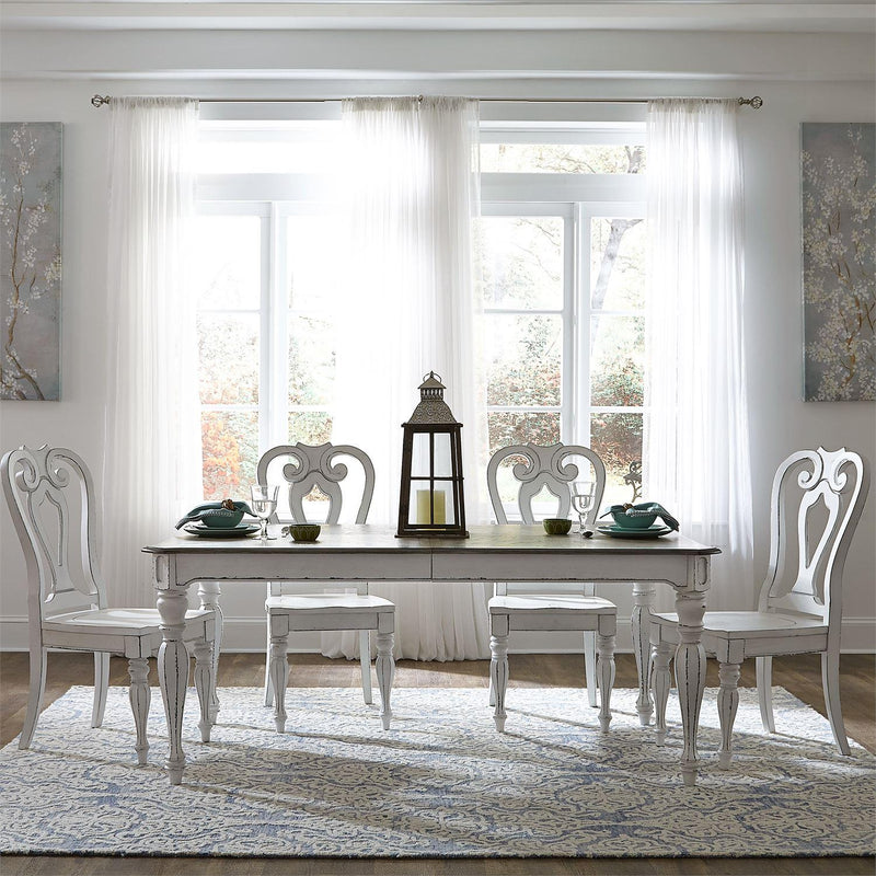  Liberty Furniture Industries Inc. Magnolia Manor 244-DR-O5LTS 5 pc Dining Set IMAGE 1