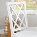MAUI SIDE CHAIR WHITE 1 CTN 23LD1015SCWHT