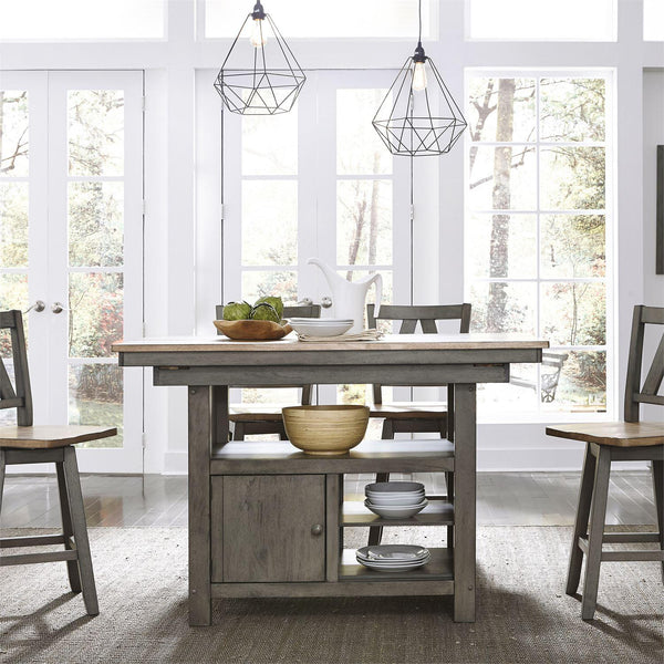  Liberty Furniture Industries Inc. Lindsey Farm 62-CD-5GTS 5 pc Dining Set IMAGE 1
