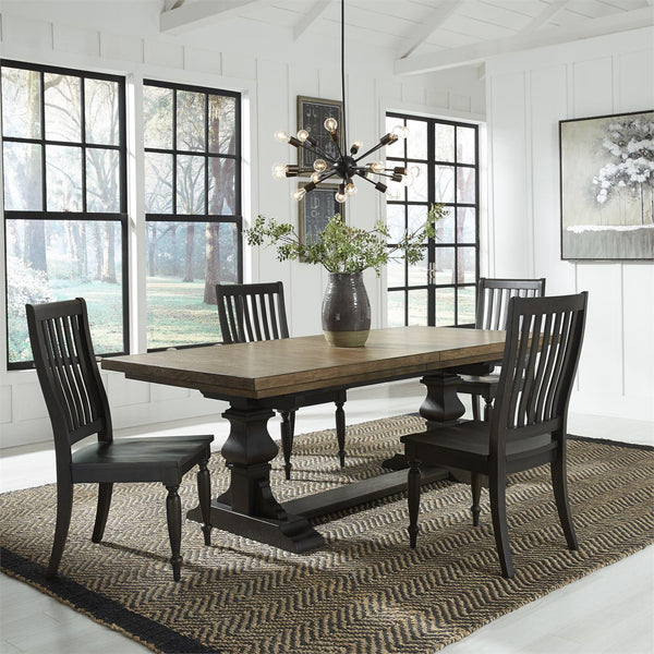  Liberty Furniture Industries Inc. Harvest Home 879-DR-5TRS 5 pc Dining Set IMAGE 1