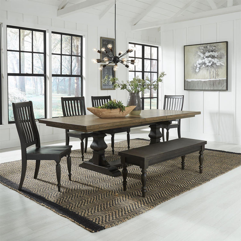  Liberty Furniture Industries Inc. Harvest Home 879-DR-6TRS 6 pc Dining Set IMAGE 1