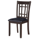Coaster Furniture Lavon 102672 Wood Dining Side Chair - Espresso (Set of 2) IMAGE 3