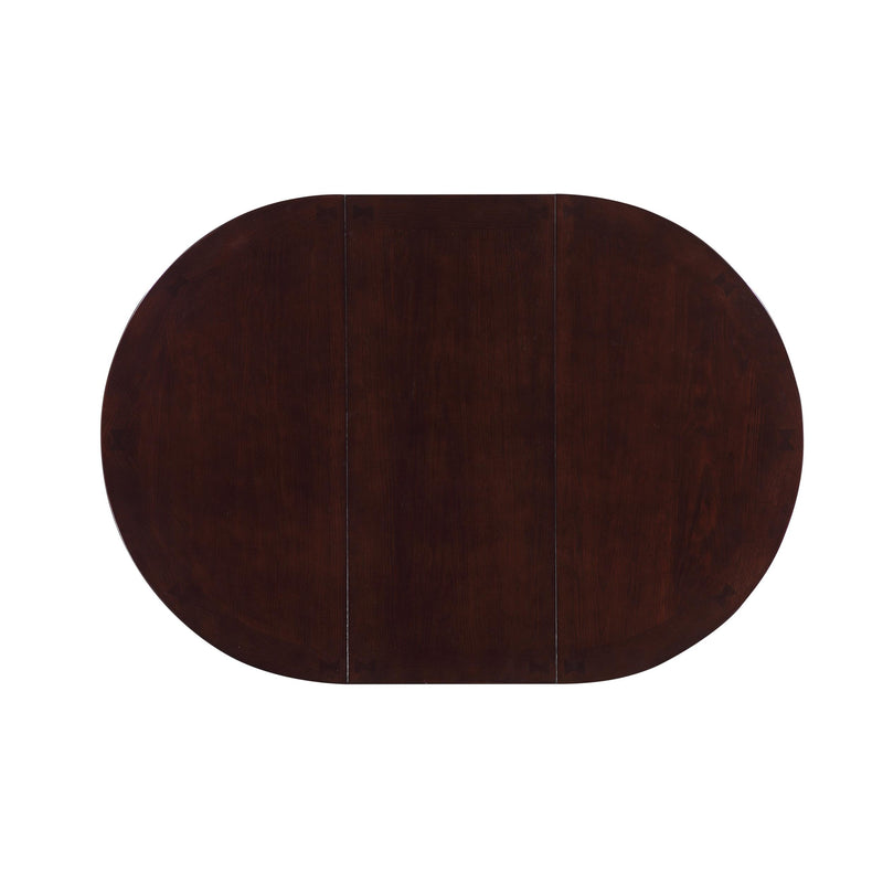 Coaster Furniture Lavon 102671 Oval 60-inch Extension Leaf Dining Table - Espresso IMAGE 3