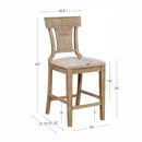 DUNCAN NATURAL COUNTER STOOL 023469NAT01U