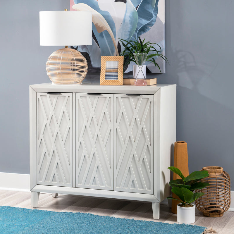 SHILOH ANT WHITE ACCENT CABINET 23LA1011WHT