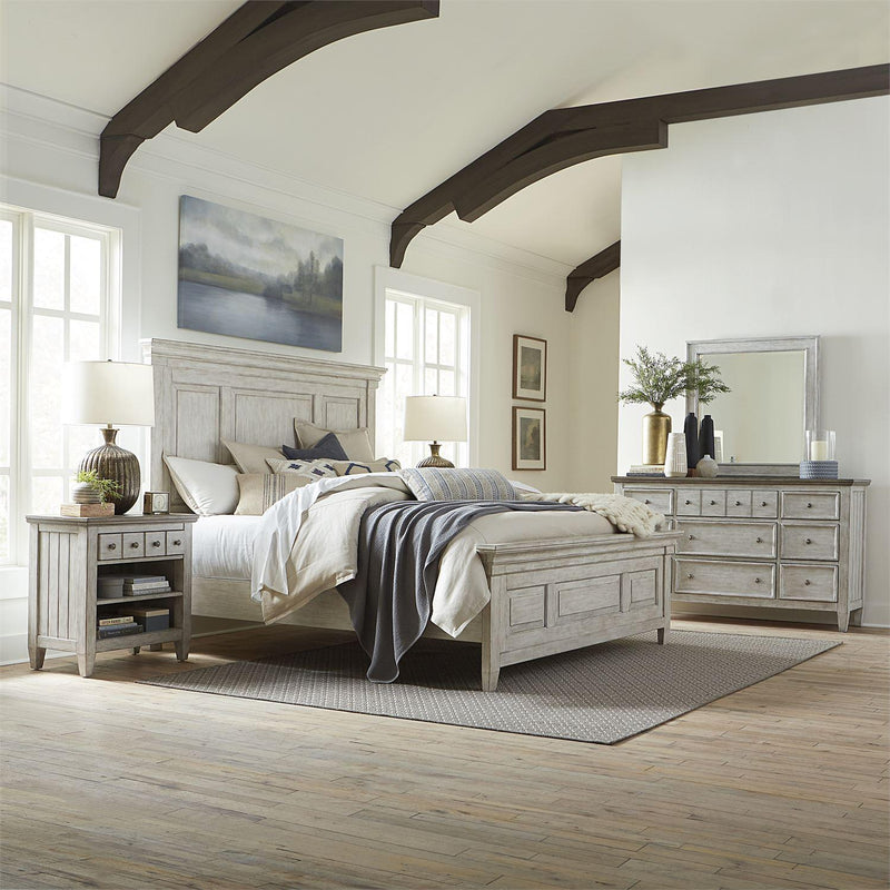  Liberty Furniture Industries Inc. Heartland 824-BR-QPBDMN 6 pc Queen Panel Bedroom Set IMAGE 1