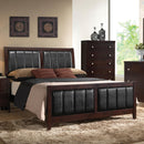 Coaster Furniture Carlton 202091KE Wood Eastern King Panel Bed - Cappuccino IMAGE 4