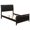 Coaster Furniture Carlton 202091Q Wood Queen Panel Bed - Cappuccino IMAGE 1
