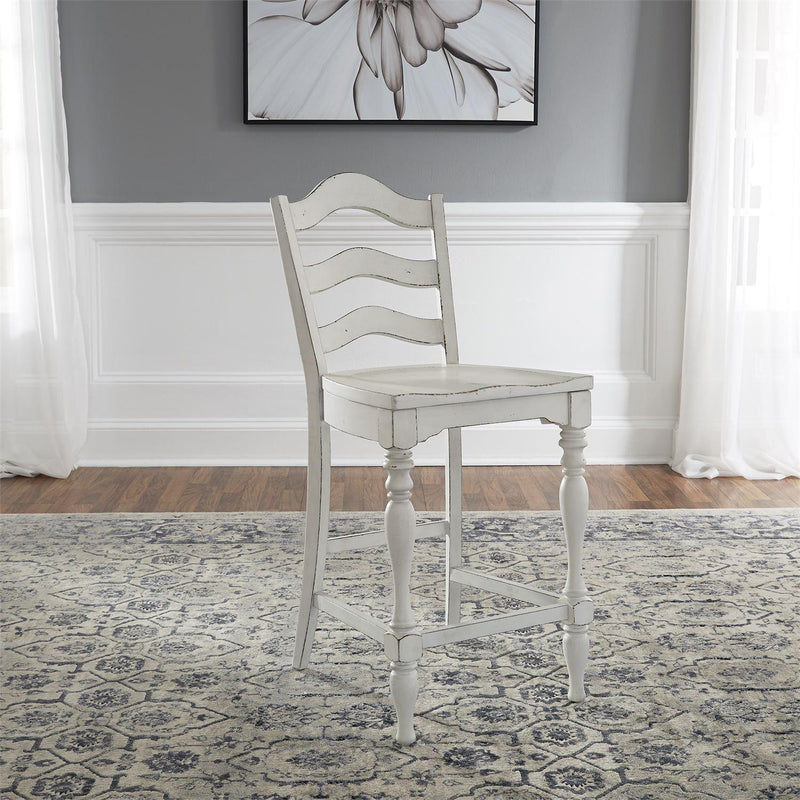  Liberty Furniture Industries Inc. Magnolia Manor 244-CD-5GTS 5 pc Counter Height Dining Set IMAGE 4