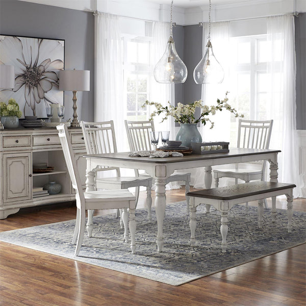  Liberty Furniture Industries Inc. Magnolia Manor 244-CD-O6LTS 6 pc Dining Set IMAGE 1