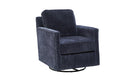 21-02G Soma Sapphire Swivel Chair