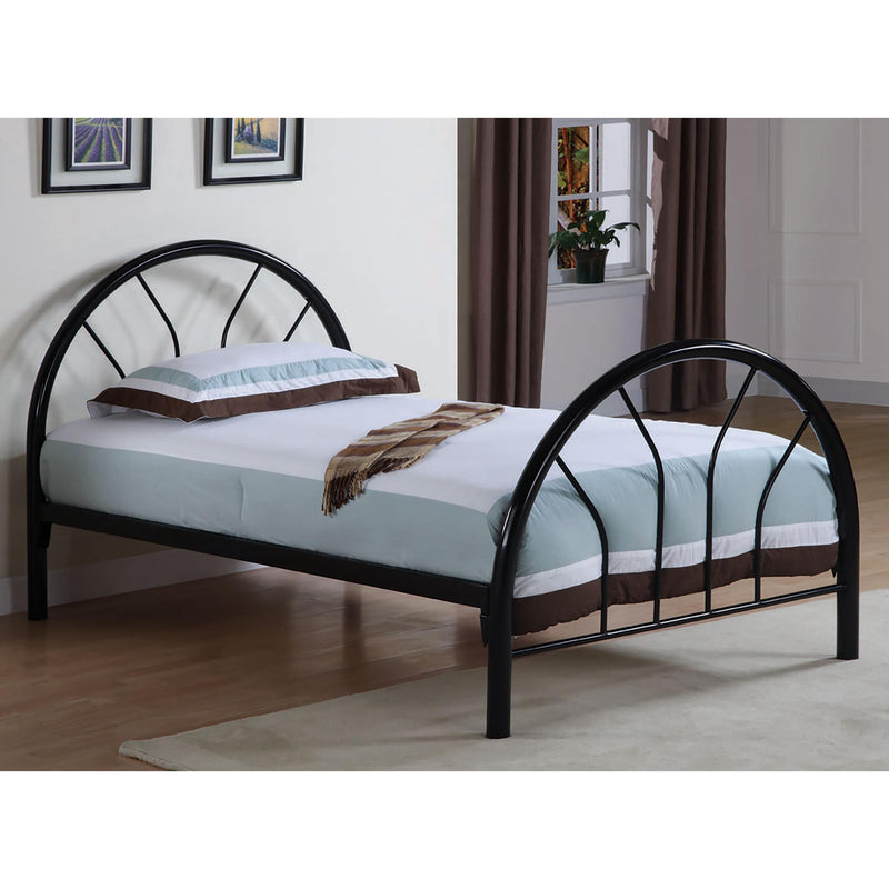 Coaster Furniture Marjorie 2389B Metal Twin Open Frame Bed - Black IMAGE 2