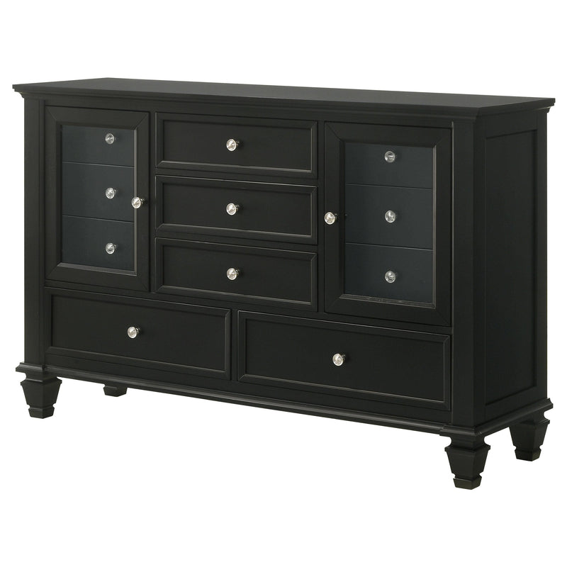 Coaster Furniture Sandy Beach 201323 11-Drawer Dresser - Black IMAGE 3