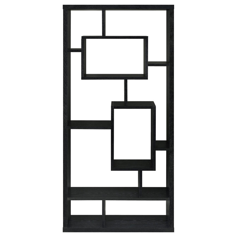 Coaster Furniture Linbrook 800262 67-inch 8-shelf Bookshelf - Black Oak IMAGE 5