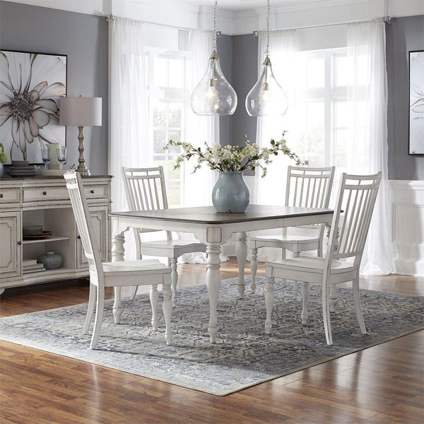  Liberty Furniture Industries Inc. Magnolia Manor 244-CD-O5LTS 5 pc Dining Set IMAGE 1