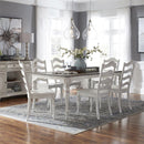  Liberty Furniture Industries Inc. Magnolia Manor 244-CD-7LGS 7 pc Dining Set IMAGE 1