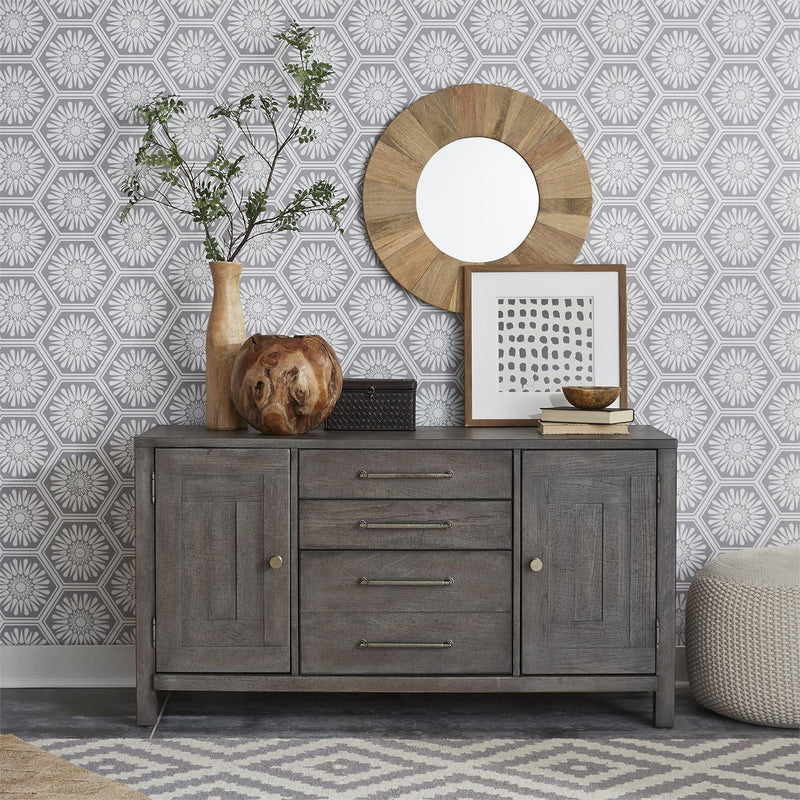  Liberty Furniture Industries Inc. Modern Farmhouse 406-HO-CDS 3 pc Home Office Set IMAGE 3