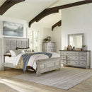  Liberty Furniture Industries Inc. Heartland 824-BR-OKPBDMC 6 pc King Panel Bedroom Set IMAGE 1
