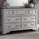  Liberty Furniture Industries Inc. Magnolia Manor 244-BR-CPBDM 5 pc California King Panel Bedroom Set IMAGE 4