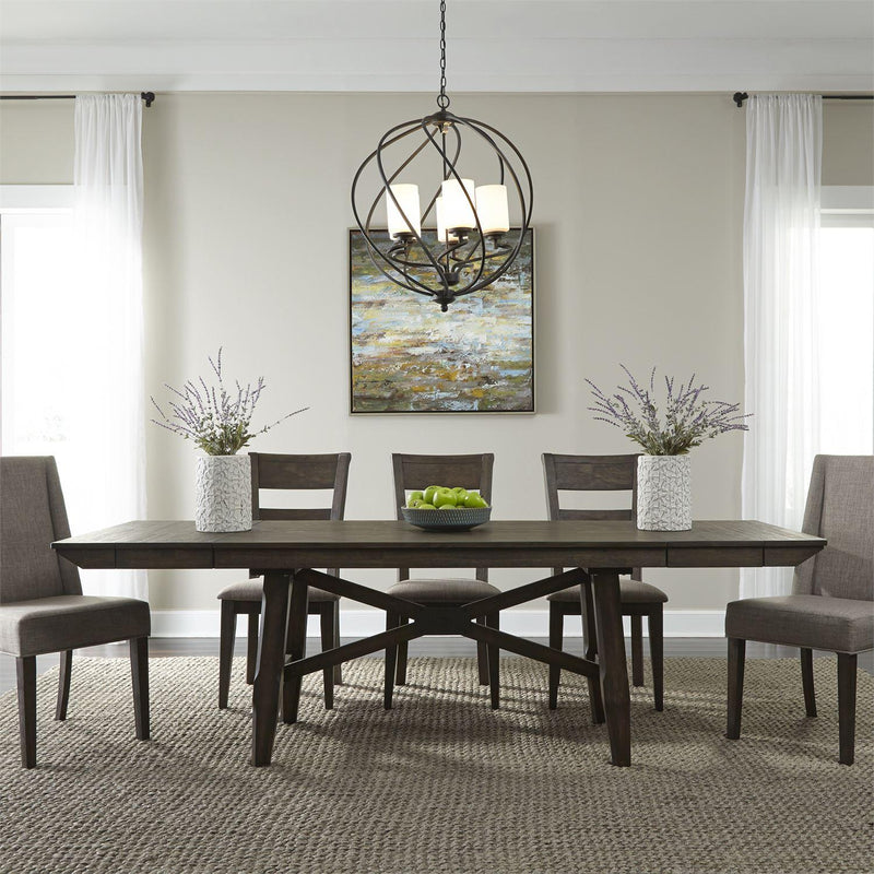  Liberty Furniture Industries Inc. Double Bridge 152-CD-O7TRS 7 pc Dining Set IMAGE 2