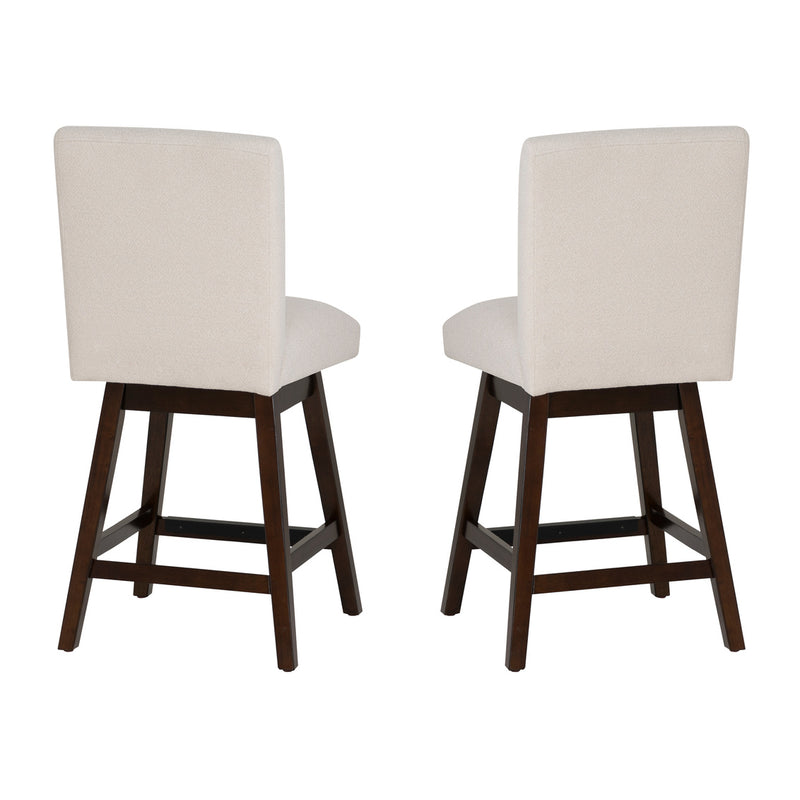 COHEN NATURAL SWIVEL COUNTER STOOL 2 PK 02860NAT02KDU