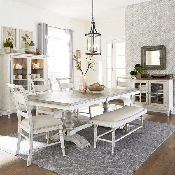  Liberty Furniture Industries Inc. Whitney 661W-CD-6TRS 6 pc Dining Set IMAGE 1