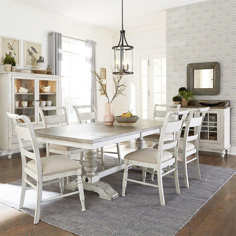  Liberty Furniture Industries Inc. Whitney 661W-CD-7TRS 7 pc Dining Set IMAGE 1