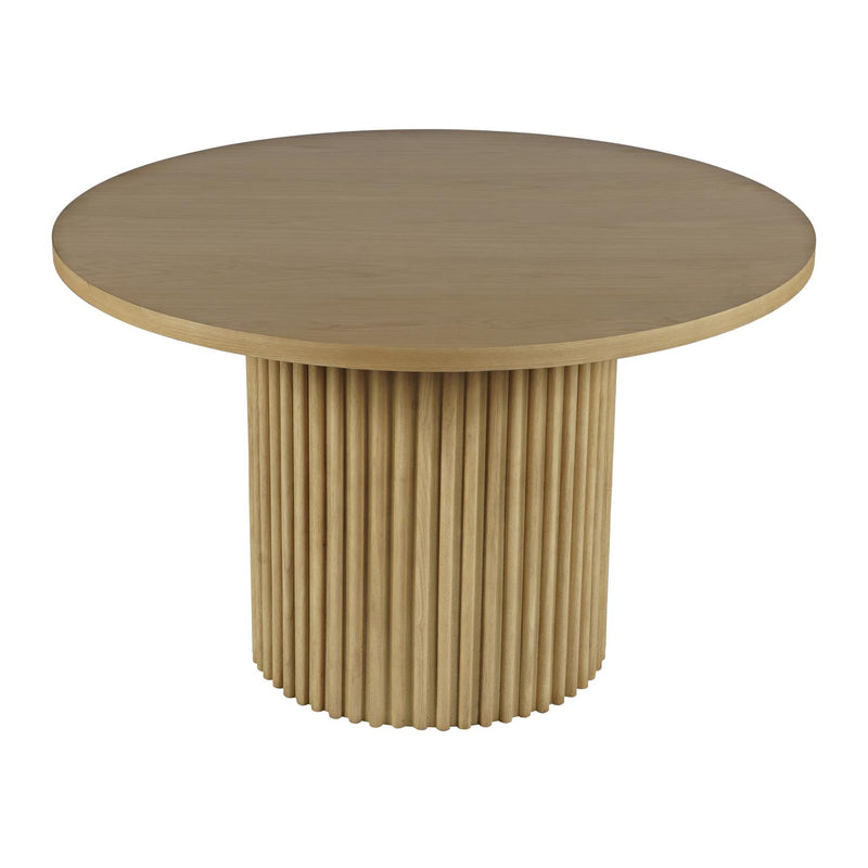 Auden Natural  48" Table + 4 Tate Natural Chairs