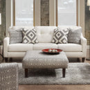 Fusion Furniture Stationary Fabric Sofa 3280BSugarshack Glacier IMAGE 2