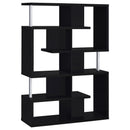 Coaster Furniture Hoover 800309 63-inch 5-shelf Bookshelf - Black IMAGE 1