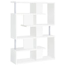 Coaster Furniture Hoover 800310 63-inch 5-shelf Bookshelf - White IMAGE 1