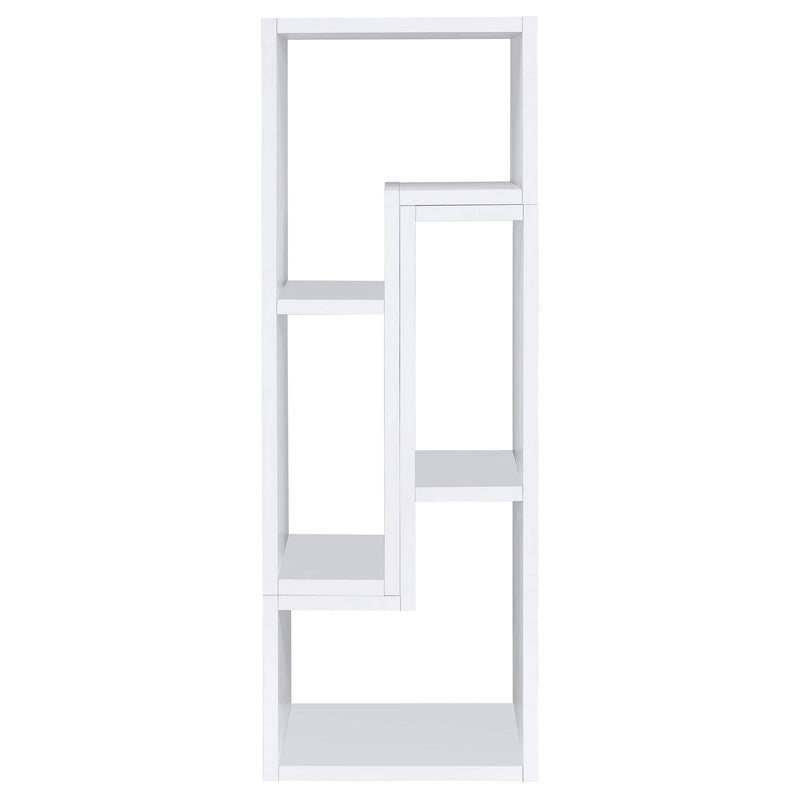 Coaster Furniture Velma 800330 Multipurpose TV Stand and Bookshelf - White IMAGE 6